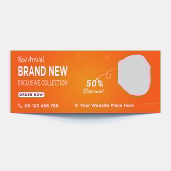 Mega Sale with discount and free shipping offer, website header or banner set. vector