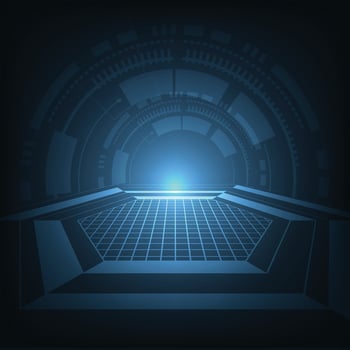 Vector technology background design.