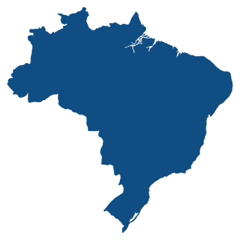 Brazil map with administrative regions. Latin map. Brazilian map. png