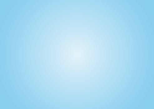 Sky blue light gradient background. Vector illustration. EPS 10
