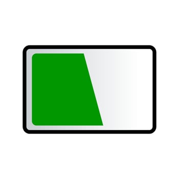 Modern IC card icon. Electronic payment. Vector. vector