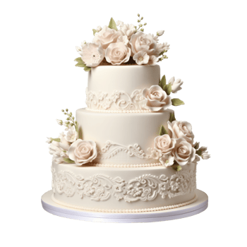 Wedding cake isolated png