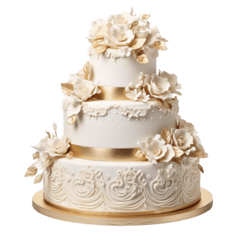 Wedding cake isolated png