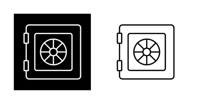 Vault Vector Icon