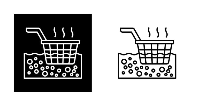 Deep Fryer Vector Icon