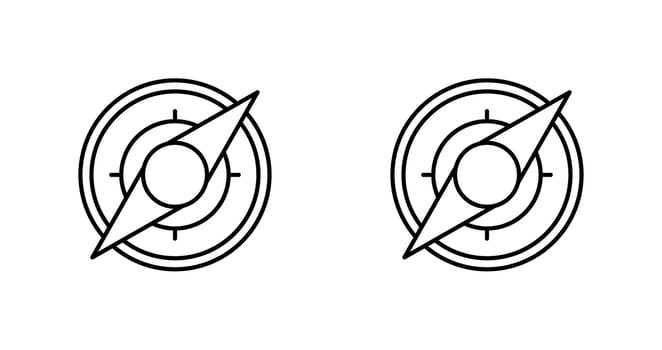 Compass Vector Icon