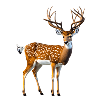 Deer png generative ai