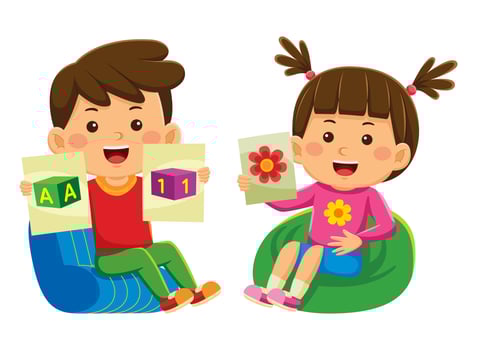 Kids Activity Vector Illustration