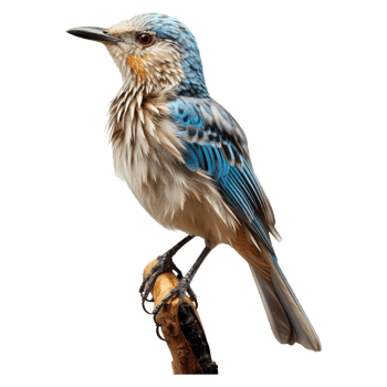 Bird isolated on transparent background . AI Generated png