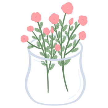 Flower in pot png