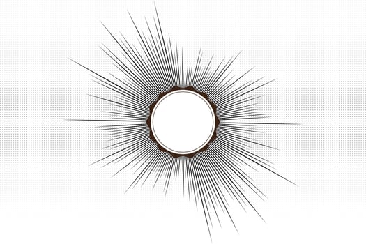 Hand Drawn Comic Abstract Motion Speed Line Zoom Effect Backgroundd vector