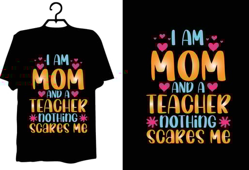 Mom t shirt design vector