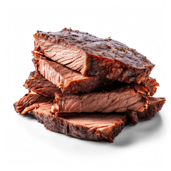 Brisket isolated on transparent background png