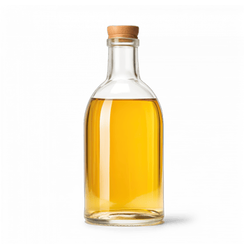 White vinegar isolated on transparent background png