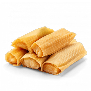 Tamales isolated on transparent background png
