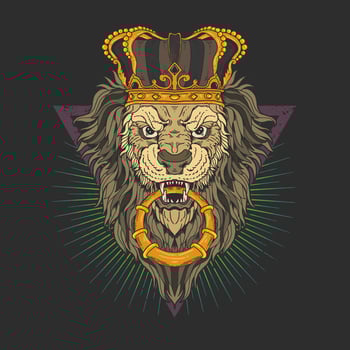 simple art design animal vector