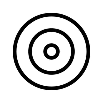Target Icon Vector Symbol Design Illustration