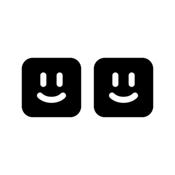 Feeback Smiles Icon Vector Symbol Design Illustration