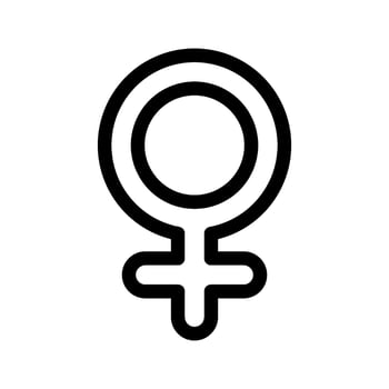 Lesbian Symbol Icon Vector Symbol Design Illustration