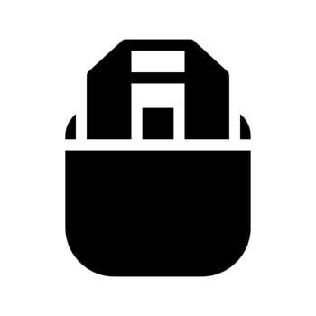 Bag Icon Vector Symbol Design Illustration