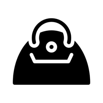 Purse Icon Vector Symbol Design Illustration