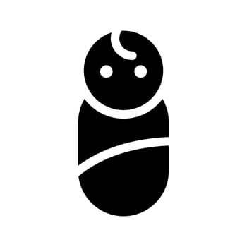 Baby Icon Vector Symbol Design Illustration