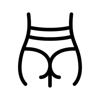 Panties Icon Vector Symbol Design Illustration