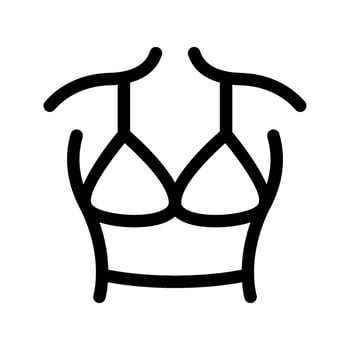 Bra Icon Vector Symbol Design Illustration