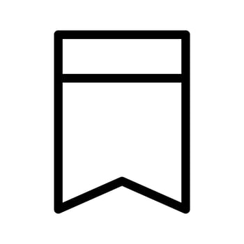 Bookmark Icon Vector Symbol Design Illustration