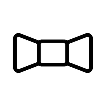 Bow Tie Icon Vector Symbol Design Illustration