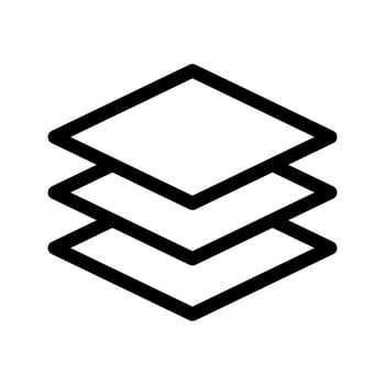Layer Icon Vector Symbol Design Illustration
