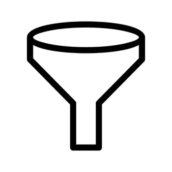 Filter Icon Vector Symbol Design Illustration