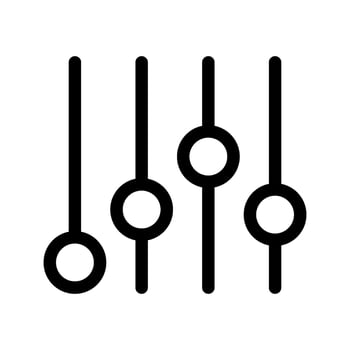 Configuration Icon Vector Symbol Design Illustration