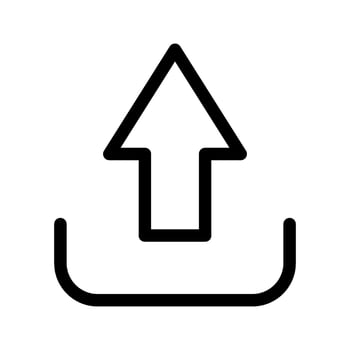 Upload Icon Vector Symbol Design Illustration