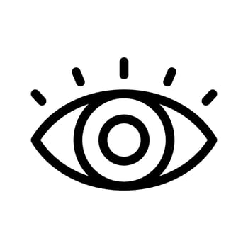 Eye Icon Vector Symbol Design Illustration