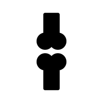 Bone Icon Vector Symbol Design Illustration