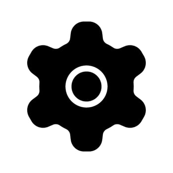 Settings Icon Vector Symbol Design Illustration
