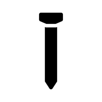 Nail Icon Vector Symbol Design Illustration