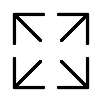 Enlarge Icon Vector Symbol Design Illustration