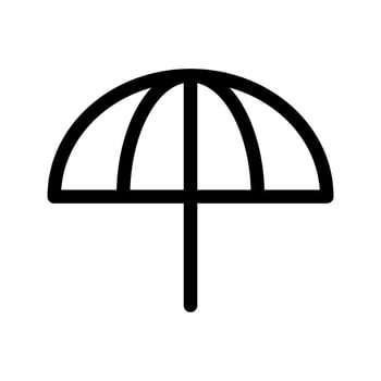 Umbrella Icon Vector Symbol Design Illustration