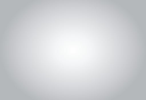 White grey gradient background. Vector light color with shadow. Abstract, gray, neutral, soft black, plain, smooth for photo studio effect. Simple shiny blank paper wall pattern design. EPS 10.