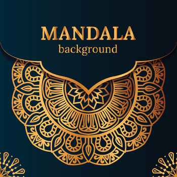 Luxury mandala background with golden arabesque pattern Arabic Islamic east style. Decorative mandala for print, poster, cover, brochure, flyer, banner vector