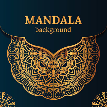 Luxury mandala background with golden arabesque pattern Arabic Islamic east style. Decorative mandala for print, poster, cover, brochure, flyer, banner vector