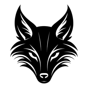 Vector fox head