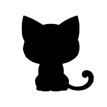 Cartoon isolated  Cat sitting silhouette clipart illustration, Cute Cat Meow silhouette, Cat silhouette logo icons illustration, cute  Kitty cat silhouette illustration, Domestic Pet silhouette png