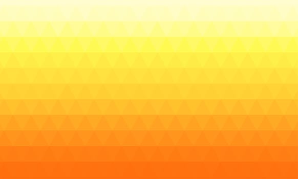 Geometric abstract triangles on yellow orange background stock illustration.background with glowing color range. vector