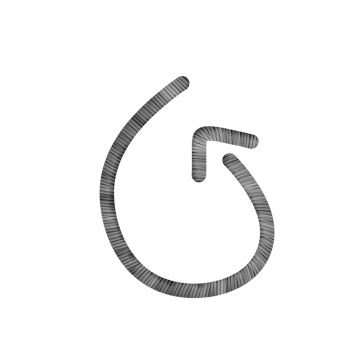 Black and White Arrow png