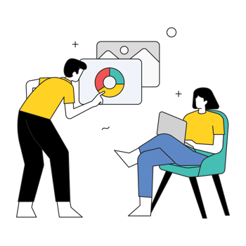 Explained Start Up 2D Color Illustrations png