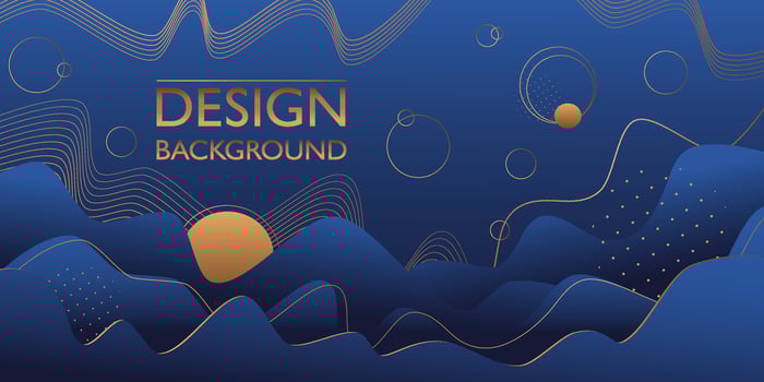 Modern abstract gold blue template design. Contemporary style graphic. Creative cover design for Advertise. Premium template for Business and Corporate. Dynamic Social Media Post. Elegant Invitation. vector