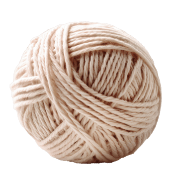Ball  of  thread. for knitting isolated png